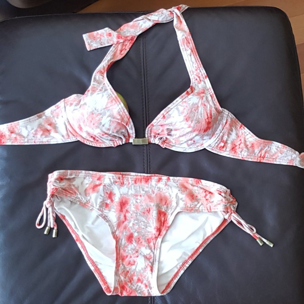 EUC Michael Kors Vintage Bikini Set, Multicolor, Small